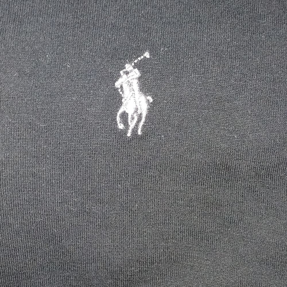 Polo by Ralph Lauren Men's Black Quarter-Zip Sweatshirt - Picture 2 of 4